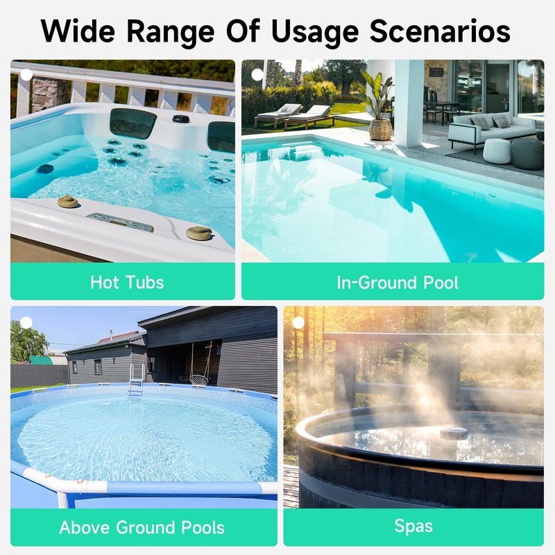 (2026 New) WYBOT Hyson 100P Handheld Pool Vacuum with Telescopic