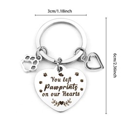 Dog Memorial Gifts For Loss Of Dog Sympathy Gift Keychain Gifts for Dog Gift Dog Remembrance Gift Dog Birthday Gift Dog Dad Gift Dog Dog Gifts Christmas for Dog Lover Gift Ideas Dog Mom Gift