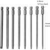 Bestgle 8 Pcs Long Torx Screwdriver Bit Set 1/4 Inch