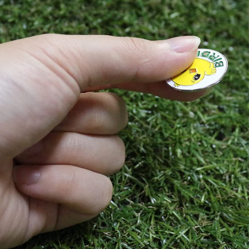 GOLTERS Golf Ball Markers Golf Markers Golf Gifts Clips Pack