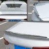 AUTOXBERT 45"115cm Universal Car Rear Lip V-Style Spoiler Car Rear