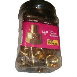 Apollo (25-Pk) Apollo Female Pipe Thread Adapter Pro Pack 1/2 " PEX-B Barb x 1/2"