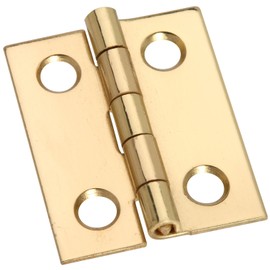 NATIONAL/SPECTRUM BRANDS HHI N211-284 1 x 13/16 Brass Hinge, 4-Pack