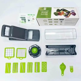 Gemüseschneider 14 in 1, vegetable slicer 14 in 1
