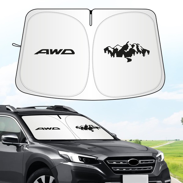 JHGFVC for Subaru Outback Sun Shade 2015-2024 2025, Car Front