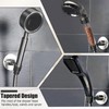 BokWin Stainless Steel Shower Head Holder, 360° Adjustable Handheld Bathroom