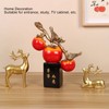 Resin Persimmon Decoration Auspicious Meaning Realistic Cute Home Ornaments for
