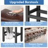 29 Inch Bar Height Bar Stools Set of 2, 29"