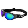 Global Vision Eliminator Padded Motorcycle Riding Goggles 2 Pair Black