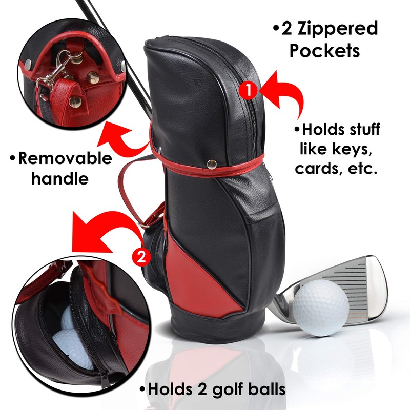 Primeware Caddy Golf Bag | Single Bottle Wine Carrier |