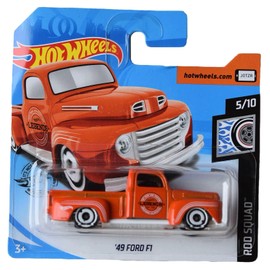 Hot Wheels '49 Ford F1, Rod Squad 5/10 Short Card