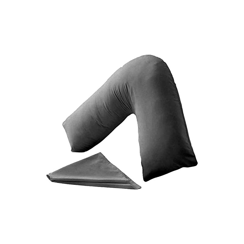 V Shaped Pillow case, 350 THREAD COUNT, 100% COTTON SATEEN,