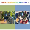 Large Dog Sunglasses with Adjustable Strap UV Protection, Winproof Dog