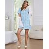 Marvmys Women Plus Size Nightgowns Short Sleeve Sleep Shirts 2