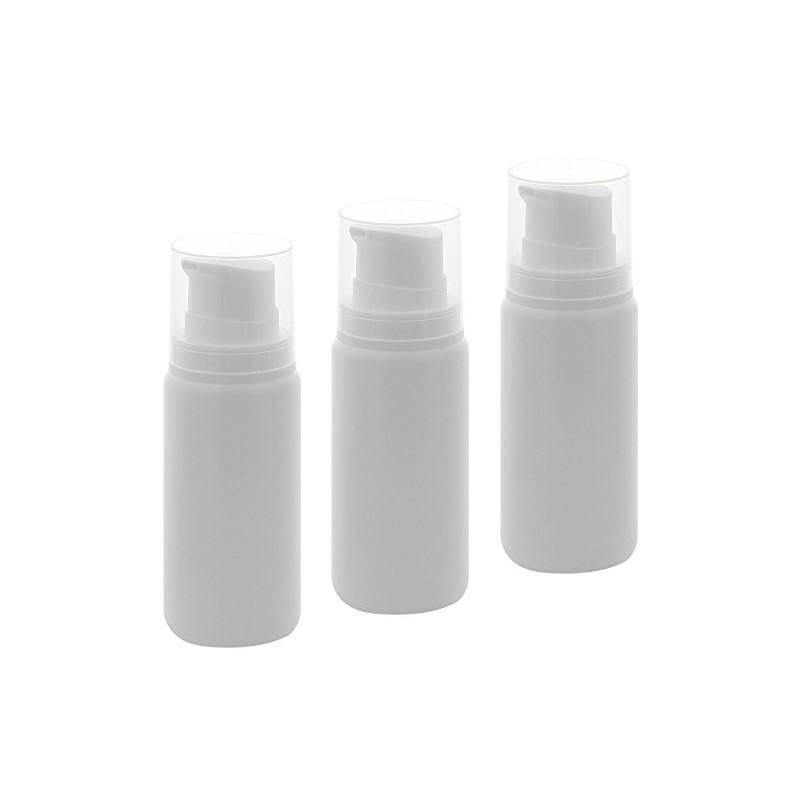 Empty Kosmetex airless pump dispenser with inner bag, cream dispenser,