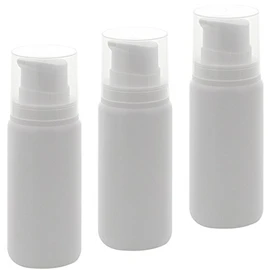 Empty Kosmetex airless pump dispenser with inner bag, cream dispenser, lotion and gel dispenser for filling yourself