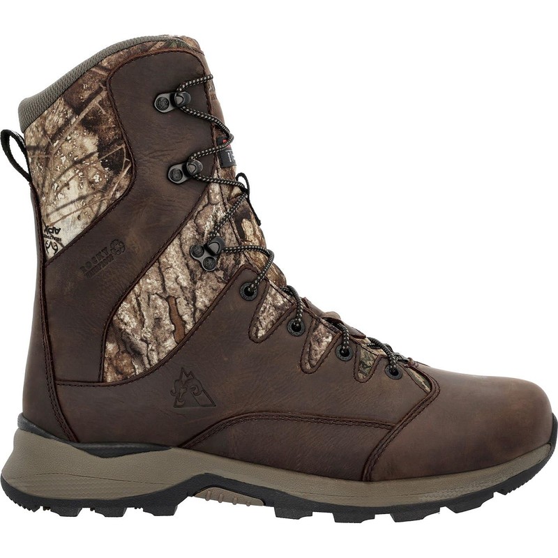 ROCKY Trophy Series 800G Insulated Outdoor Boot, Realtree Apx, Size