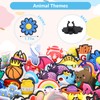 100Pcs Mixed Pencil Toppers, Cute PVC Pencil Clip, Random Different