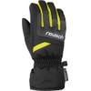 Reusch Children's Bennet R-Tex Xt Gloves, Black/Black Melange/Saftey Yellow, 5.5