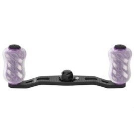 GOMEXUS FH95/85 Reel Handle, Daiwa (Daiwa) Shimano (Shimano) Bait Reel Compatible, Carbon Double Handle, for Tatula Steez Alphas, Double Spool Reel Replacement, with Knob, 3.7 inches (95 mm) 3.3