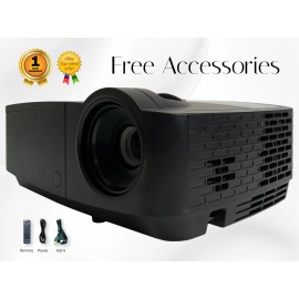 InFocus 🔥 REFURBISHED DLP Projector 3500 Lumens PC 3D Ready HDMI USB - 4K Compatible 🎬