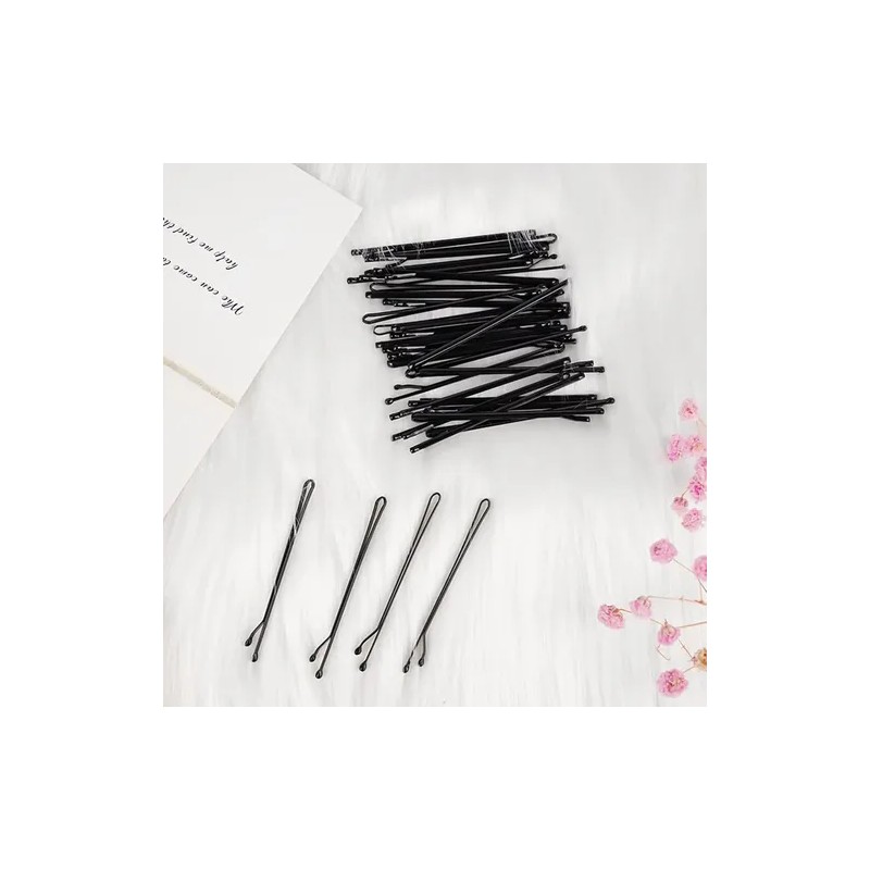 200 Horquillas Para Cabello 6 Cm Peinados Peluquería Belleza