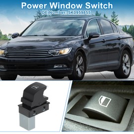 A ABSOPRO Power Window Switch No.5K0959855 Window Control Switch for Volkswagen Passat Touran Tiguan Black