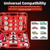 8MILELAKE 35pcs Disc Brake Caliper Tool Kit, Heavy Duty Disc
