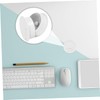 IWOWHERO 6pcs Desk Grommet Cable Hole Cover Flexible Cable Organizer
