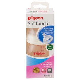 Pigeon SofTouch Peristaltic Plus PP Bottle 160mL