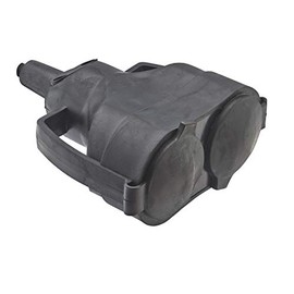 Debflex 713760 Double Socket 16 A 2P + T Straight/