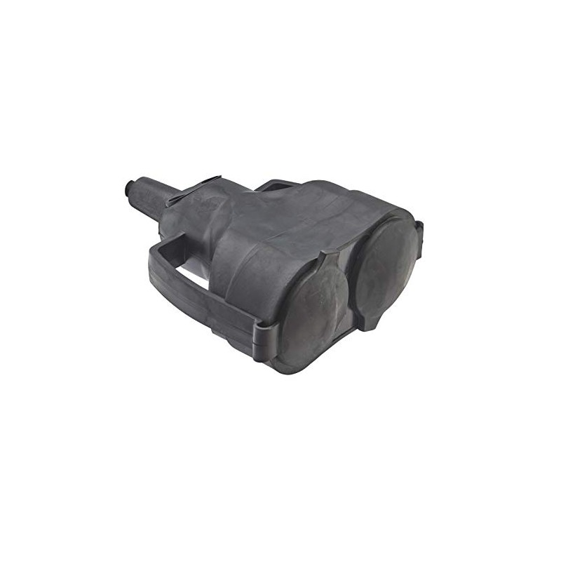 Debflex 713760 Double Socket 16 A 2P + T Straight/