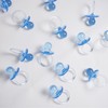 Baby Pacifier 2.5" Baby Shower Favors Decoration (Blue, 36 Count)