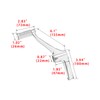 FENGREN Motorcycle Accessories Forward Control Heel Toe Shift Lever Pedal