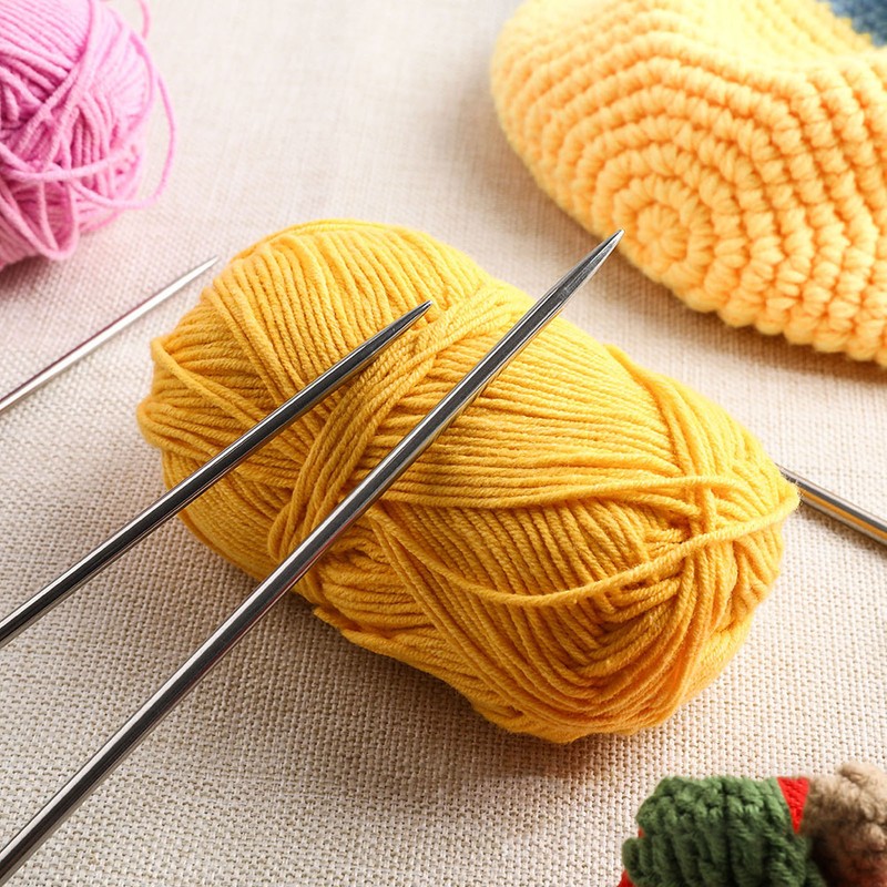 11 Sizes 44pcs Double Pointed Knitting Needles Set 13.8in Length