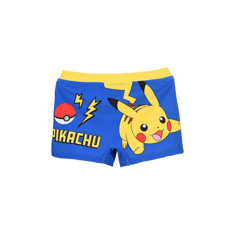 Pokémon Bambino Costume da Bagno (Blu Navy,4 Anni)