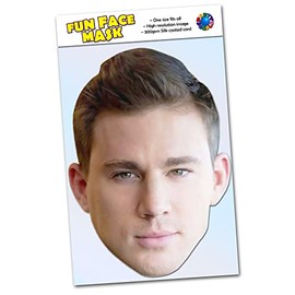Party People 1 x Channing Tatum - Celebrity Face Mask - Ready To Wear - Channing T
