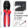 QeeHeng Solar Panel Crimping Tool - Crimper for 2.5/4/6mm Solar
