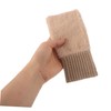 SAFIGLE 4 Pairs Plush Stretchable Fingerless Mittens with Thumb Hole