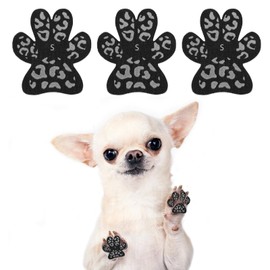 KOOLTAIL Anti-Slip Dog Paw Protector Gripper Traction Pads for Hot Pavement, Dog Feet Stickers with Stronger Adhesive on Hardwood Floors for Senior Dogs,Dog Shoes Booties Socks Replacement (36 pcs) S