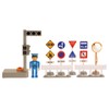 Toyco Lights Up! Sound Traffic Light Set