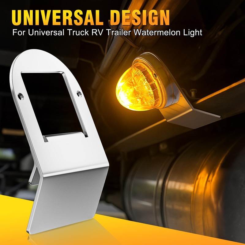 unionlux Watermelon Light Bracket, Watermelon Under Glow Frame Bracket Stainless