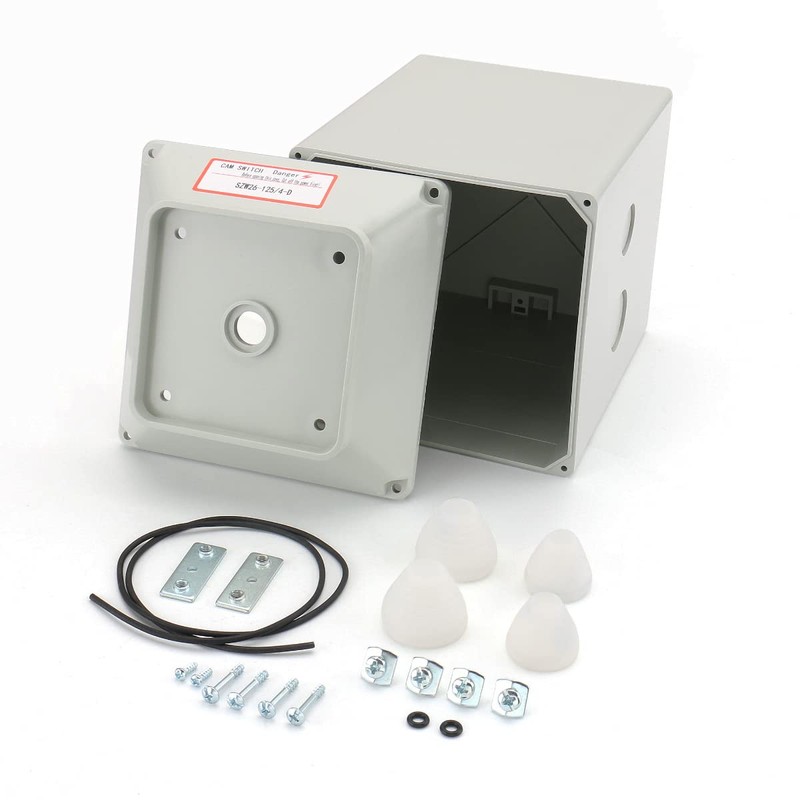 Baomain Master Switch Exterior Box, Protective Enclosure for LW28-125/4 Rotary