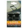 CORA 000120703 Non-Slip Door Mat Clips (Pack of 2)