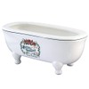 Kingston Brass BATUBDEW Aqua Eden Mini Ceramic Double Ended Bathtub,