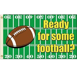 Vista Flags Ready for Some Football 3x5 Foot Polyester Flag