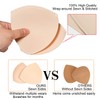 TopBine Bra Pads Inserts (3 Pairs D/E 3 Color, D/E)