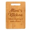 Bamboo Wood Cutting Board Mimi's Kitchen Where Everything Is Made