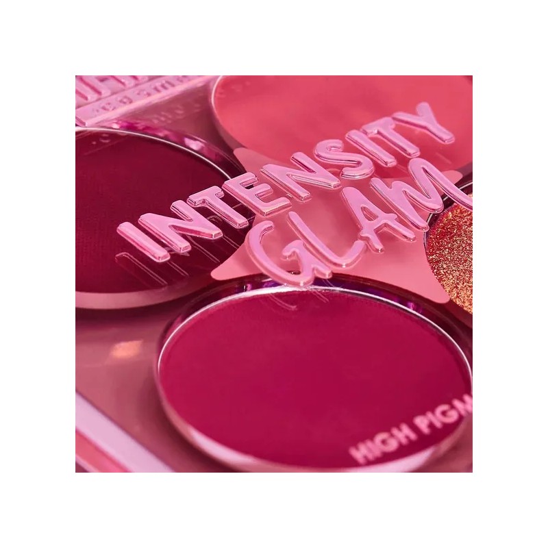 Cuarteto De Sombras Para Ojos Paleta Intensity Glam Pink Up