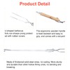 HENGI 6 Pack Marshmallow Sticks for Fire Pit, 30" Extendable